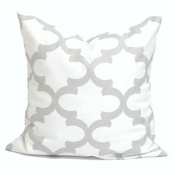 French gray & white large tiles