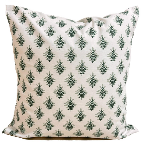 Green and white spruce leaves