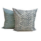 Benton blue and white