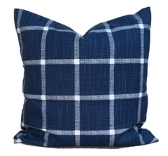 Italian Blue Windowpane