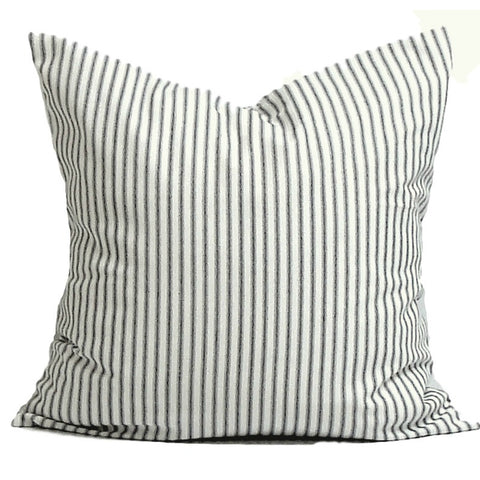 Farmhouse Decor, Home Decor, ticking pillow, farmhouse pillow, popular pillow