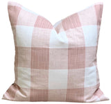 Blush Pink Buffalo Check