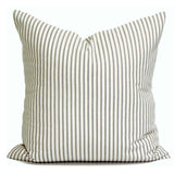 Farmhouse Decor, Home Decor, ticking pillow, farmhouse pillow, popular pillow