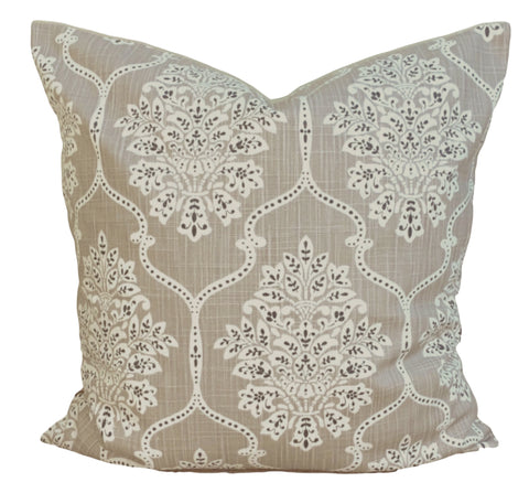 Tan damask