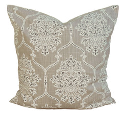 Tan damask