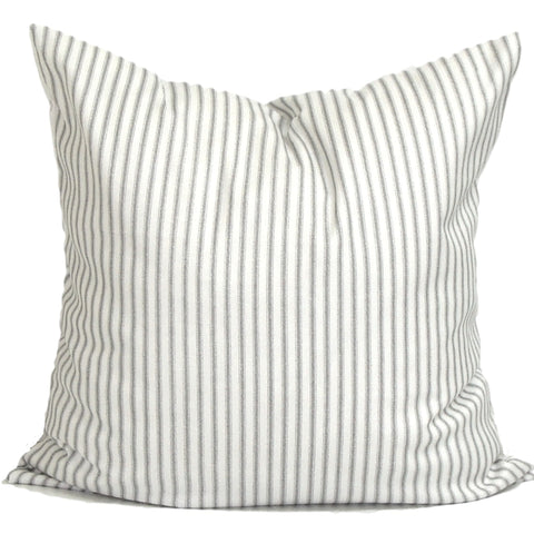 Farmhouse Decor, Home Decor, ticking pillow, farmhouse pillow, popular pillow