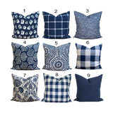 Italian blue buffalo check