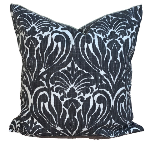 Black damask