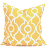 Yellow Pillow.Yellow Home Decor. Yellow Outdoor Pillow. Decorative Throw Pillows. ElemenOPillows,