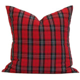 Christmas Pillow. Christmas Home Decor. Plaid Throw Pillows. ElemenOPillows,