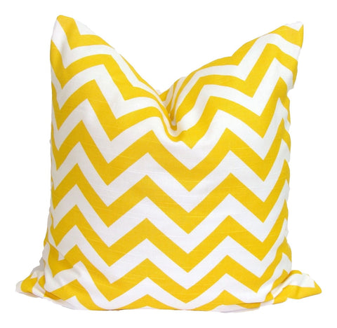 Yellow Pillow.Yellow Home Decor. Decorative Throw Pillows. ElemenOPillows,