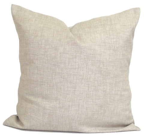 Solid Tan Pillow. Neutral Home Decor. Decorative Throw Pillows. ElemenOPillows, 