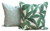 Mirage Green indoor/outdoor palm leaf