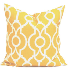 Yellow Pillow.Yellow Home Decor. Yellow Outdoor Pillow. Decorative Throw Pillows. ElemenOPillows, 