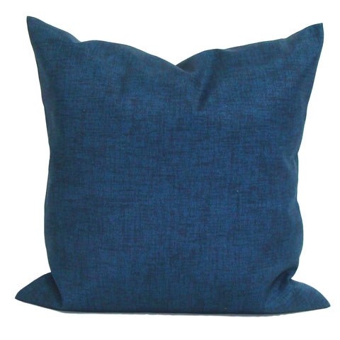 Solid Navy Pillow. Outdoor Blue Pillow covers ElemenOPillows Decorative Pillows, Pillows, Pillow Covers, Throw Pillows
