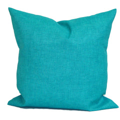 Solid Aqua Pillow. Blue Outdoor Pillow ElemenOPillows Decorative Pillows, Pillows, Pillow Covers, Throw Pillows
