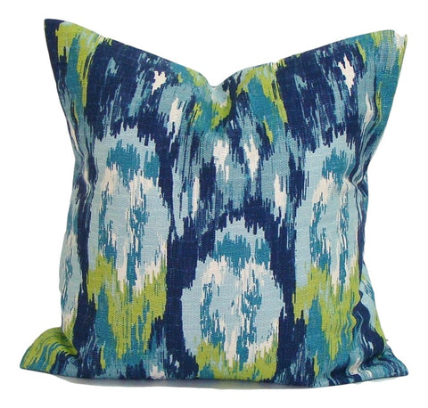 Blue green pillow covers best sale