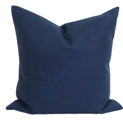 Solid Navy Pillow. Home Decor. Decorative Throw Pillows. ElemenOPillows, 